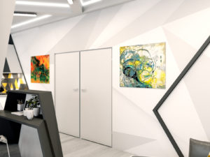 Cryptobank, интерьеры, дизайн офисного помещения